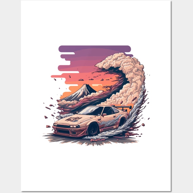 Drift King Wall Art by DesignedbyWizards